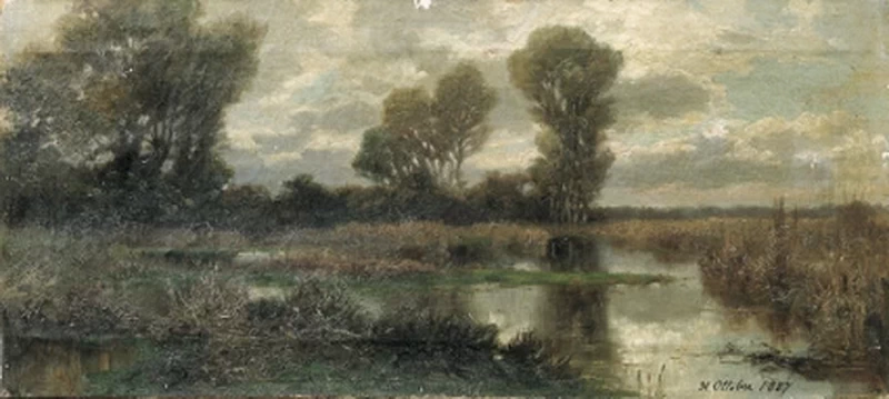 Paesaggio della Campagna Romana, 1887